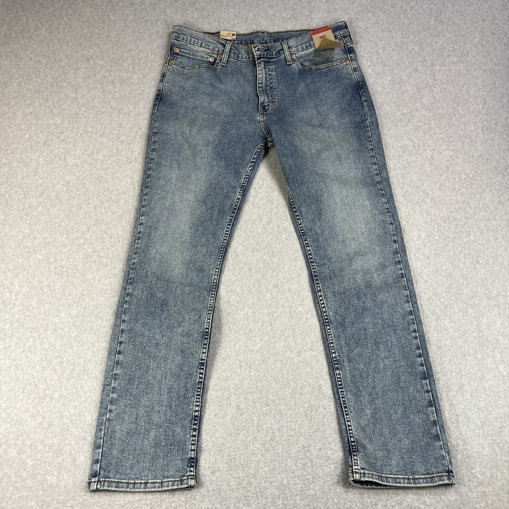 Levis 511 Slim Jeans Mens 36x32 Light Wash Advanced Stretch Denim Pants